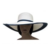 White/navy