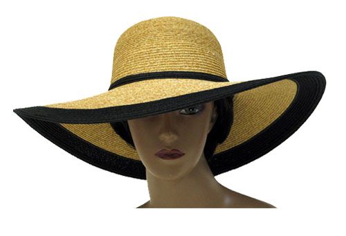 Women’s :: Straw :: Toyo Braid Wide Brim Hat